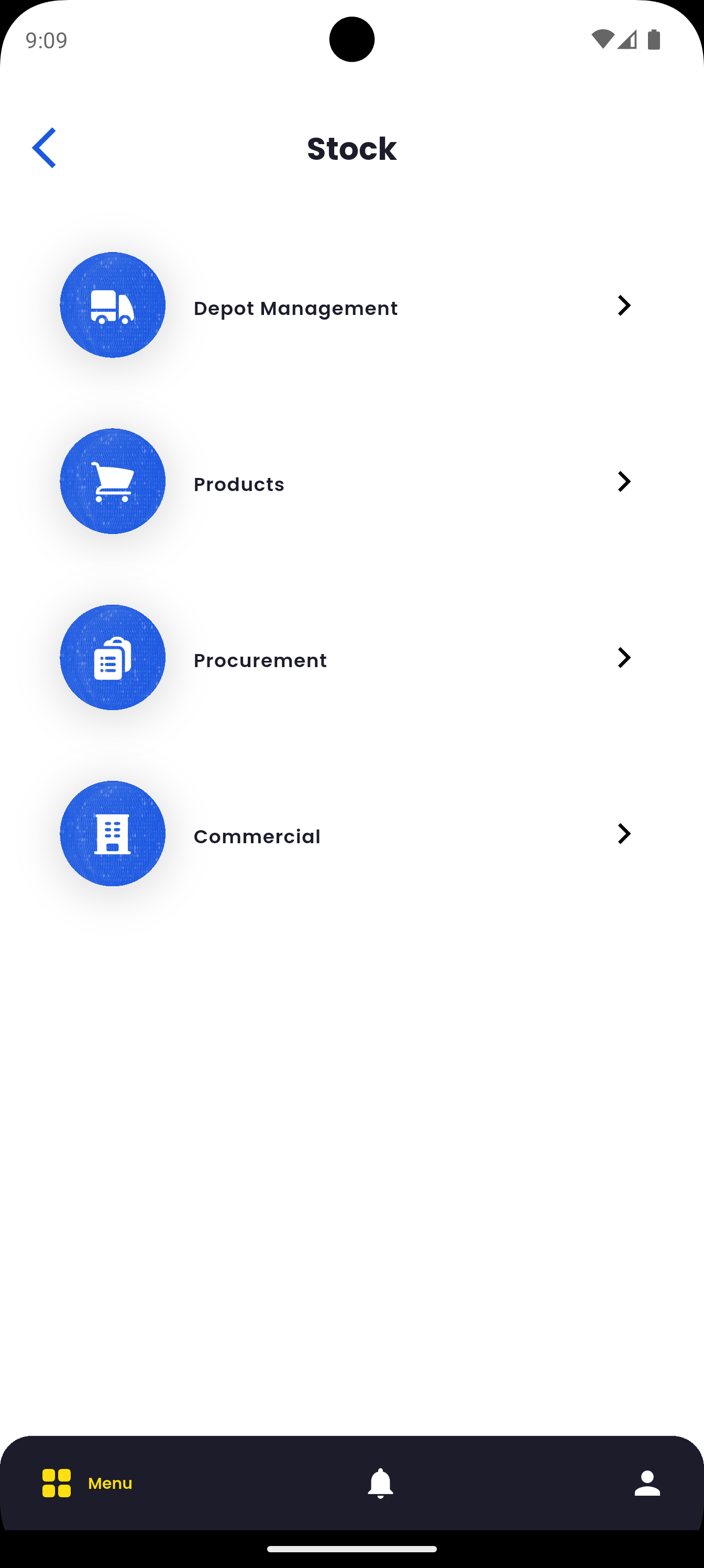 Wind ERP Mobile Screenshot 3